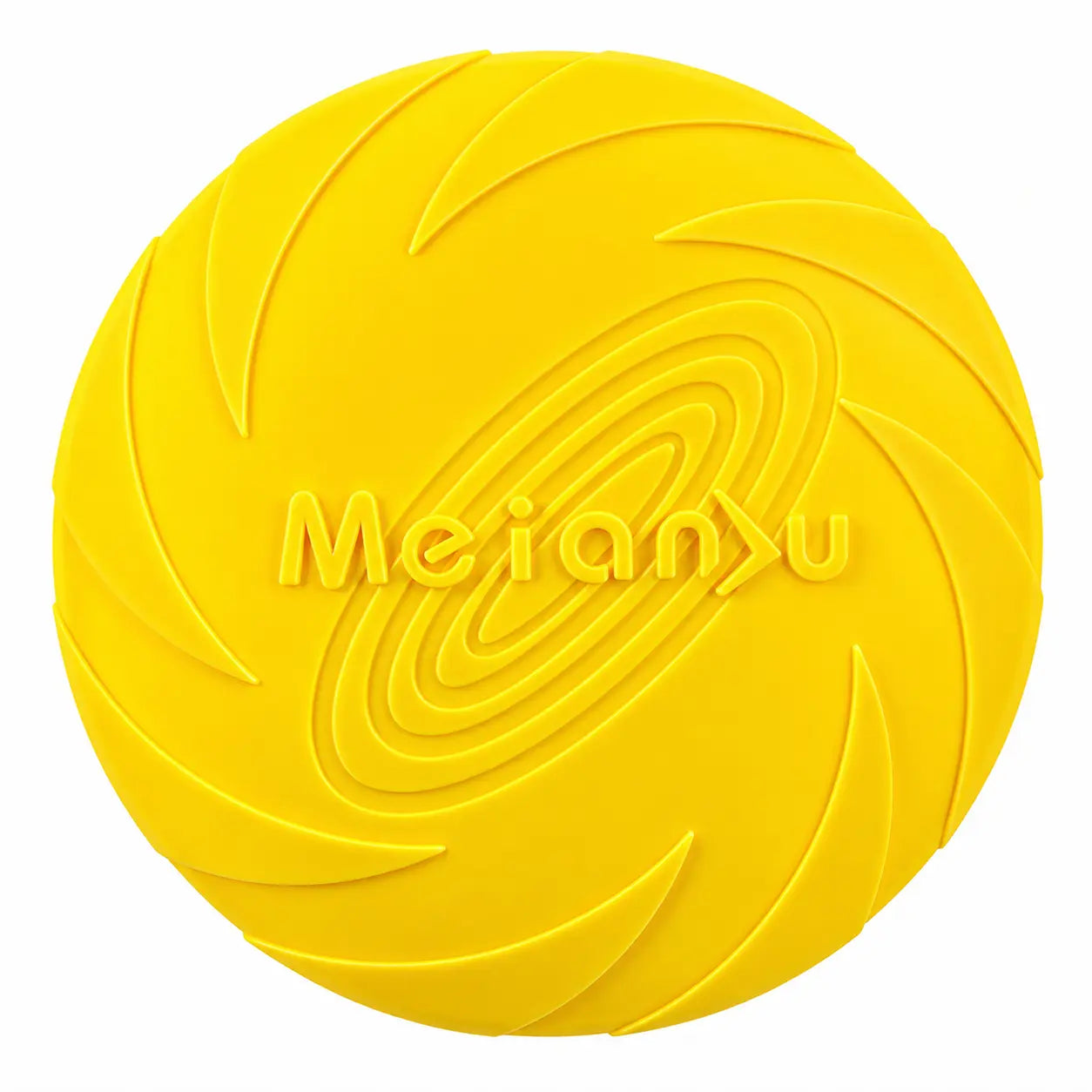 Dog Frisbee Toy, Dog Flying Disc for Medium & Large Dogs, Interactive Fetch Toy, Outdoor Training Toy, TPR Dog Toy