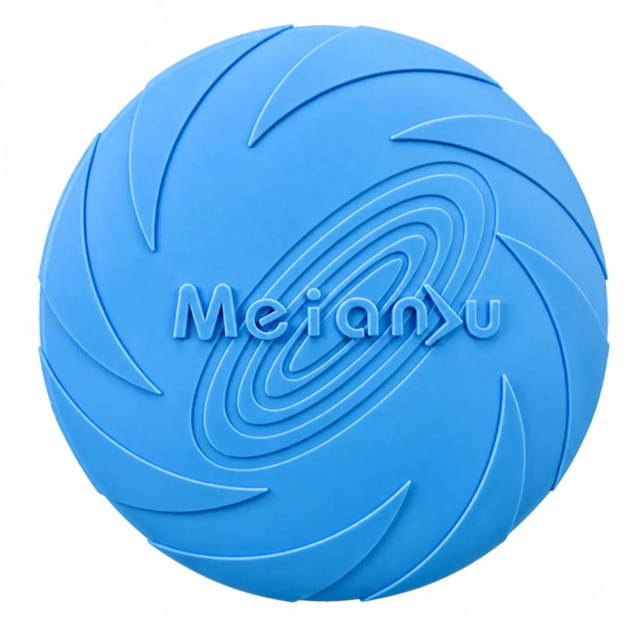 Dog Frisbee Toy, Dog Flying Disc for Medium & Large Dogs, Interactive Fetch Toy, Outdoor Training Toy, TPR Dog Toy