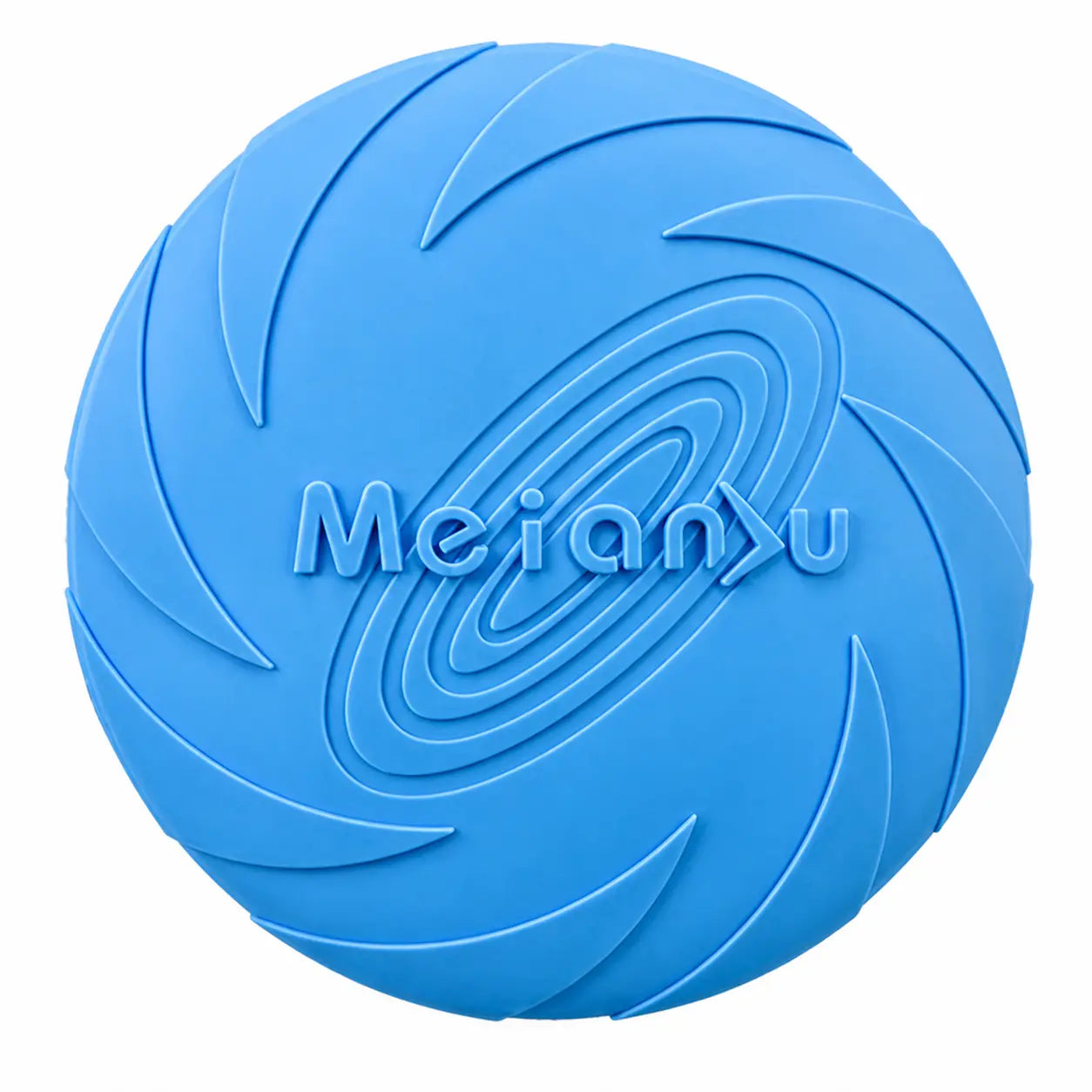 Dog Frisbee Toy, Dog Flying Disc for Medium & Large Dogs, Interactive Fetch Toy, Outdoor Training Toy, TPR Dog Toy