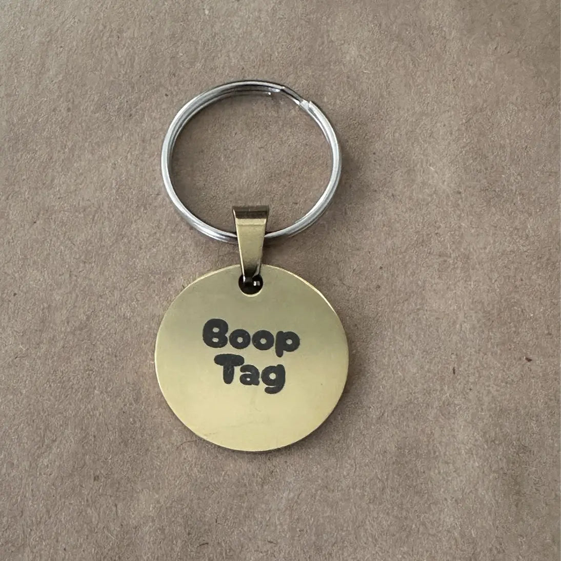 Boop Tag - Stainless Steel, Smart Qr Pet Tag
