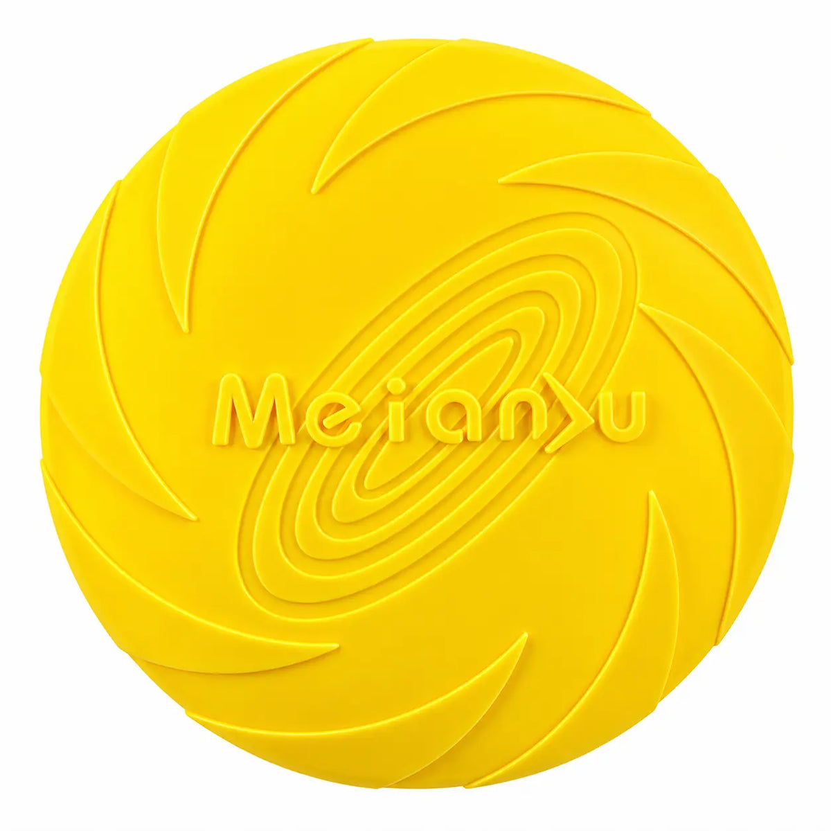 Dog Frisbee Toy, Dog Flying Disc for Medium & Large Dogs, Interactive Fetch Toy, Outdoor Training Toy, TPR Dog Toy