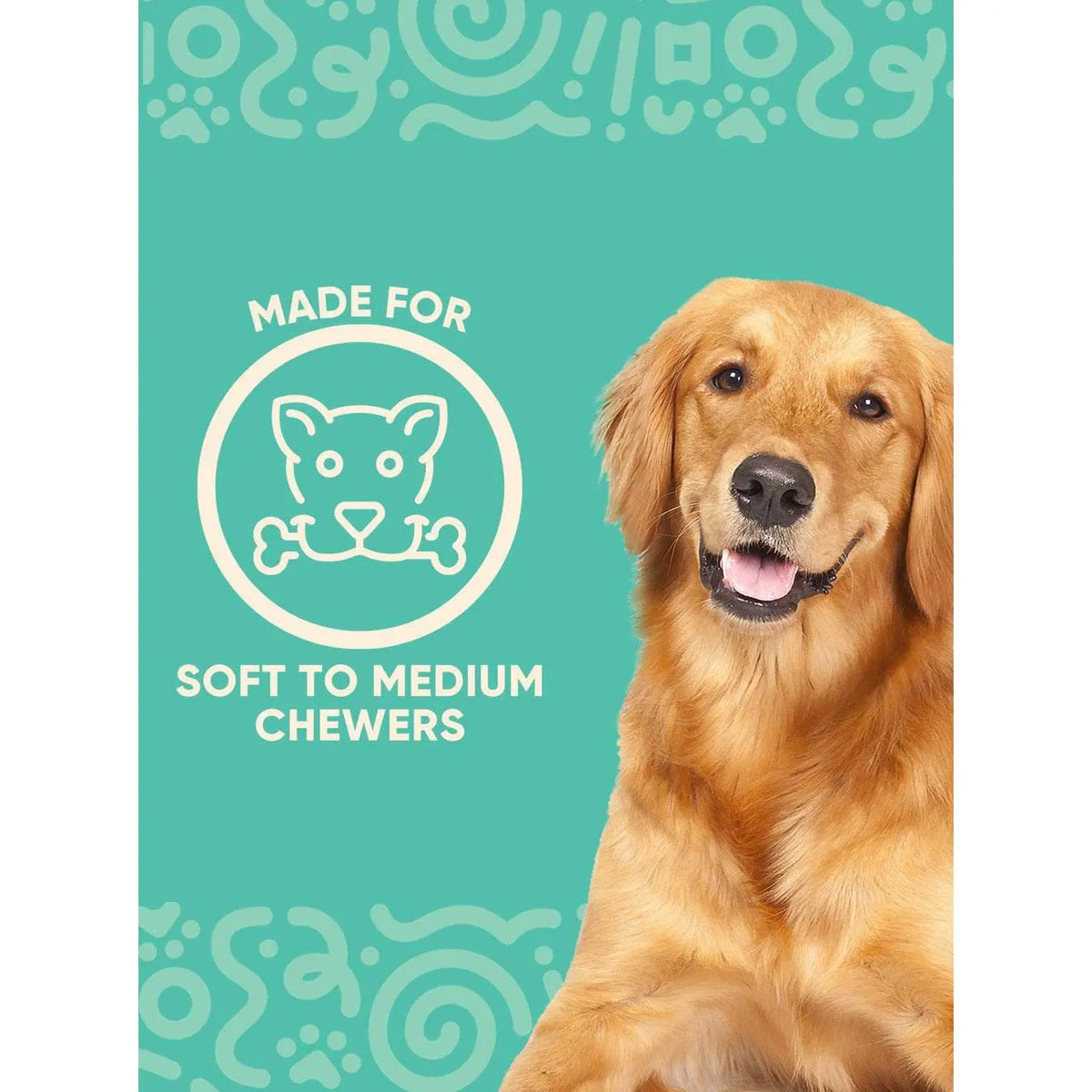 Yomp Chillchew Freezable Dog Toy – Cooling Chew Toy for Soft and Medium Chewers, Ideal for Frozen Treats and Teething – Crafted from Pet-Safe, Non-Toxic Silicone